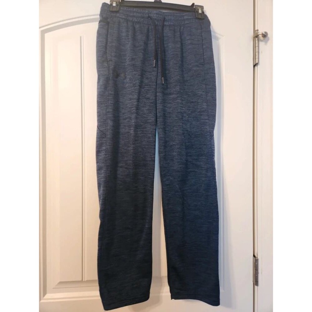 Youth Boys Large Blue Under Armour  Fleece Sweatpants